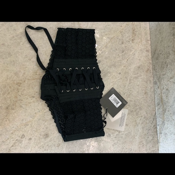 Philosophy Embroidered Poplin 4 Fastener Corset - Picture 6 of 10